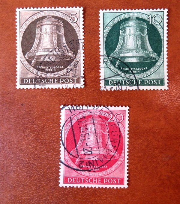 Briefmarke Berlin 75/77 o