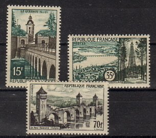 Briefmarken Frankreich 1145-47 **