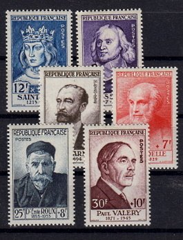 Briefmarken Frankreich 1015-20 **