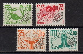 Briefmarken Frankreich 2063-66 **