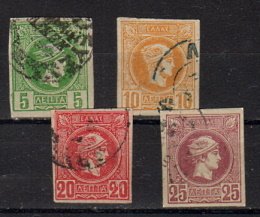Briefmarken Griechenland 78-81 I B o