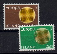 Briefmarken Island 442-43 **