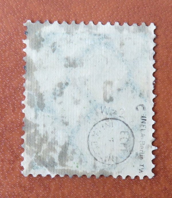 Briefmarke Deutsches Reich 187 c o geprüft Infla