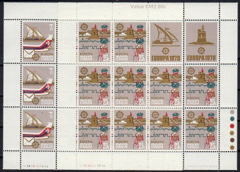 Briefmarken Malta 594-95 ** KLB
