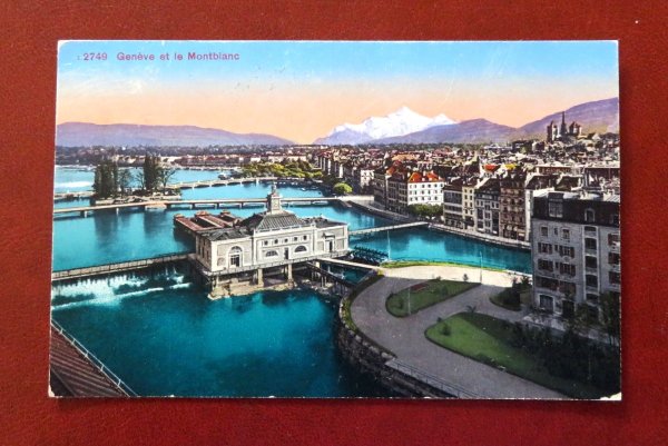 Ansichtskarte Schweiz Genf 1928