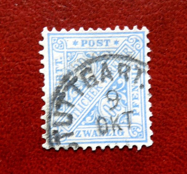 Briefmarke Württemberg 204 o