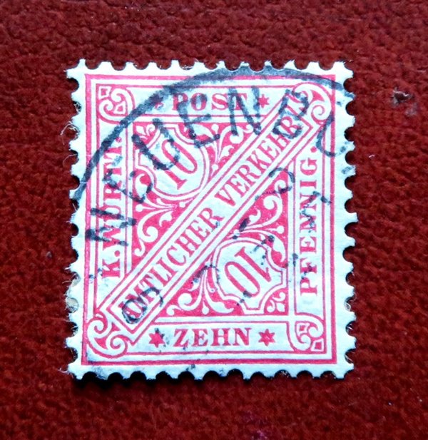 Briefmarke Württemberg 203 o