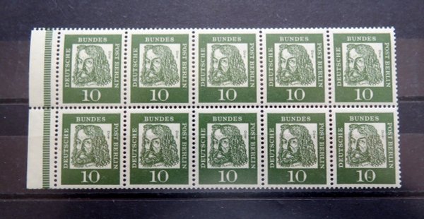 Briefmarke Berlin HB 11 A ** mit 202