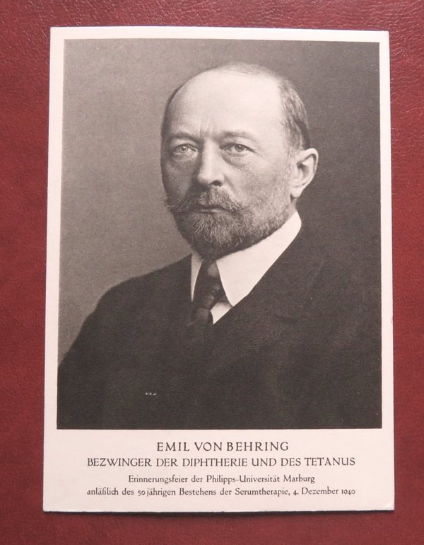 Brief / Ansichtskarte Deutsches Reich 760 EF. Maximumkarte mit Emil von Behring