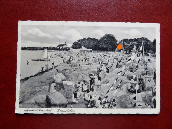 Ansichtskarte Niendorf Strandbad 1937