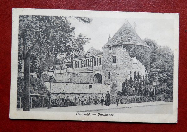 Ansichtskarte Osnabrück Vitischanze. Feldpost 1.11.1918