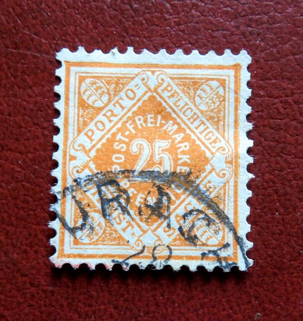 Briefmarke Württemberg 106 o