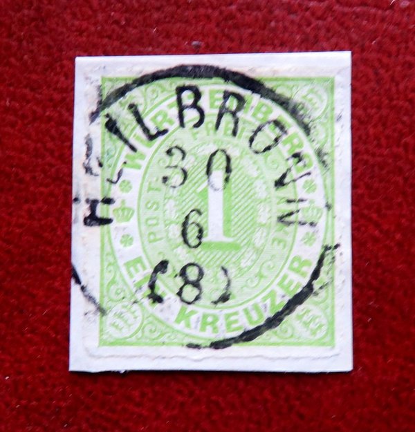 Briefmarke Württemberg 36 o