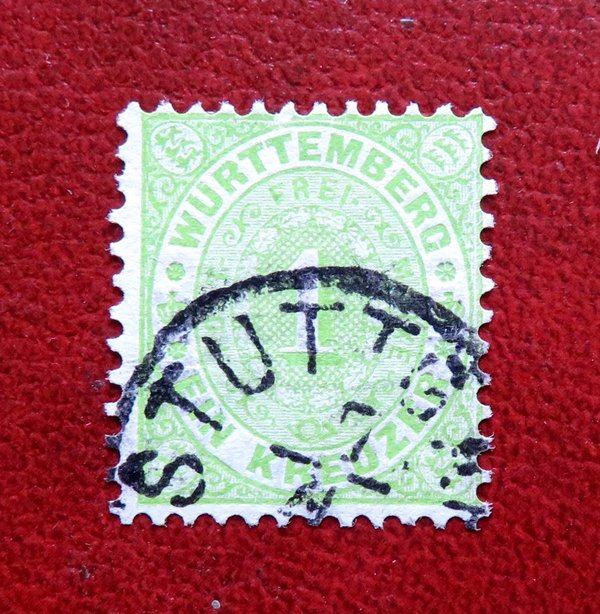 Briefmarke Württemberg 43 o