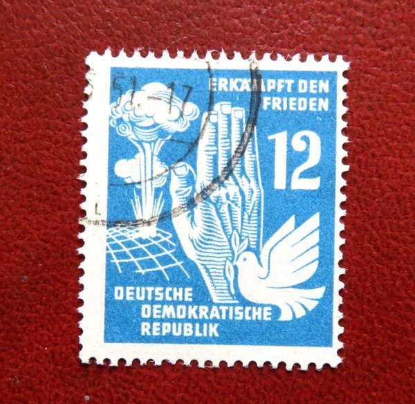 Briefmarke DDR 278 o