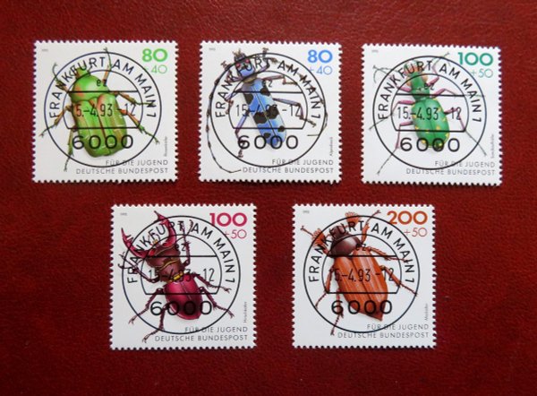 Briefmarke BRD 1666/70 o
