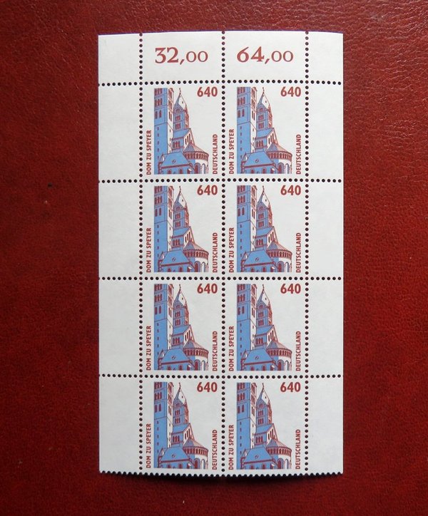 Briefmarke BRD 1811 ** Achterblock