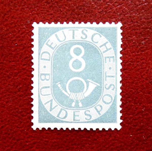 Briefmarke BRD 127 ** etwas erhöht geprüft Schlegel