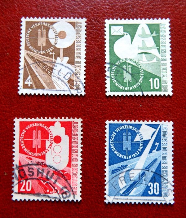 Briefmarke BRD 167/70 o