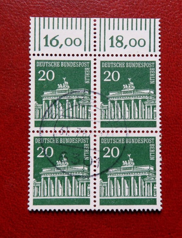 Briefmarke Berlin 287 o  WOR VB