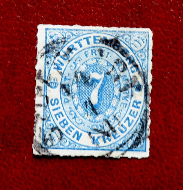 Briefmarke Württemberg 39 o