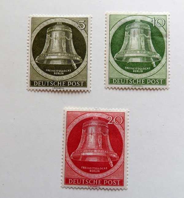 Briefmarke Berlin 82/84 *