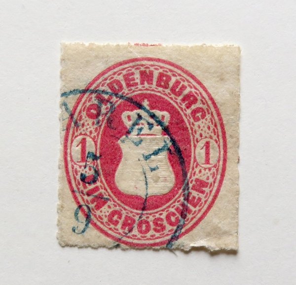 Briefmarke Oldenburg 17 o