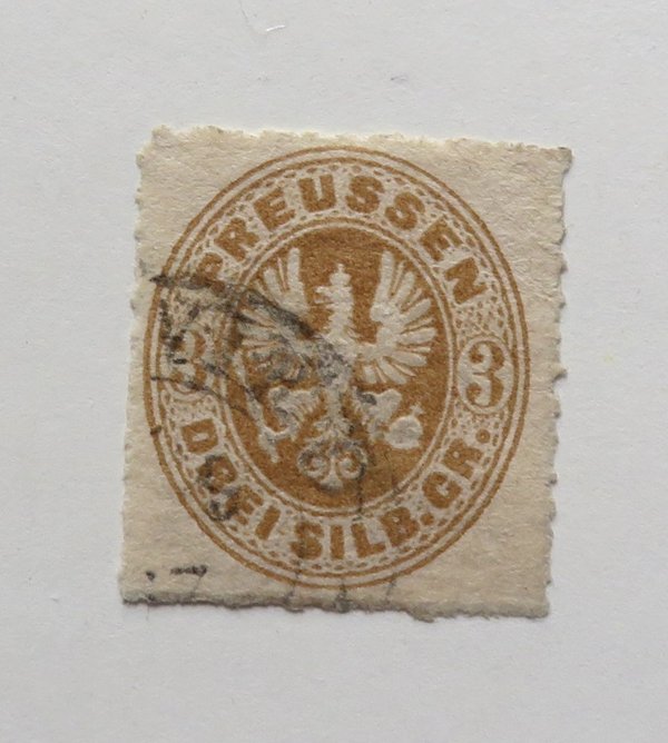 Briefmarke Preußen 18 o
