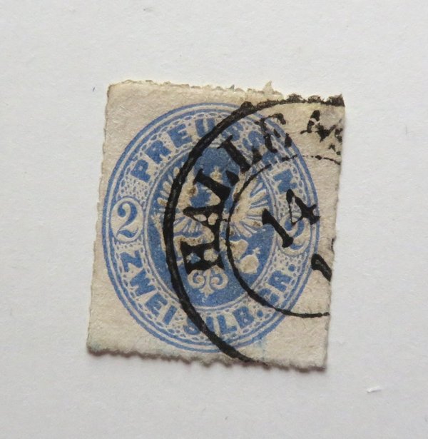 Briefmarke Preußen 17 o