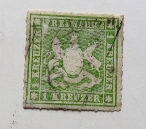 Briefmarke Württemberg 30 o