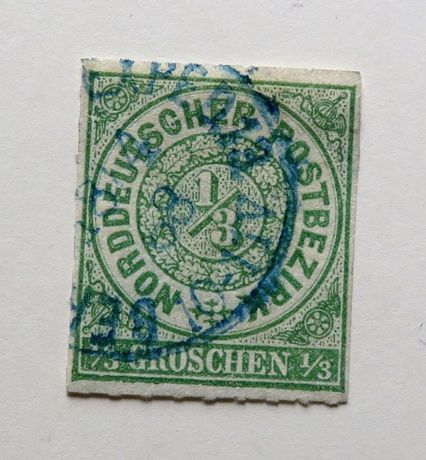 Briefmarke Norddeutscher Postbezirk 2 o