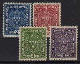 Briefmarken Österreich 200-03 I *