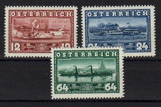 Briefmarken Österreich 639-41 *
