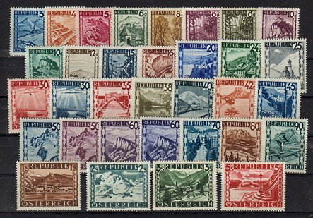 Briefmarken Österreich 738-70 **