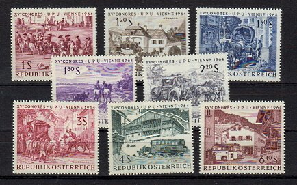 Briefmarken Österreich 1156-63 **