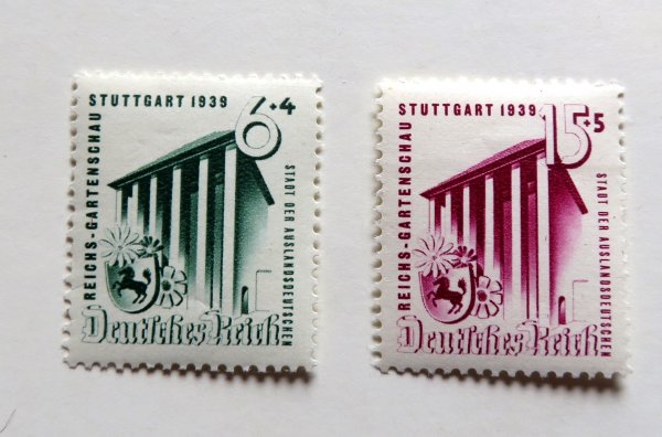 Briefmarke Deutsches Reich 692/93 **