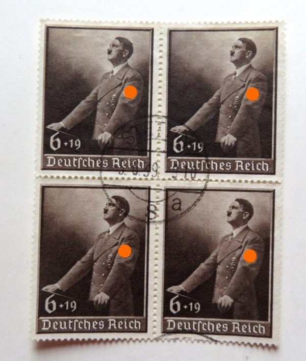 Briefmarke Deutsches Reich 694 o VB
