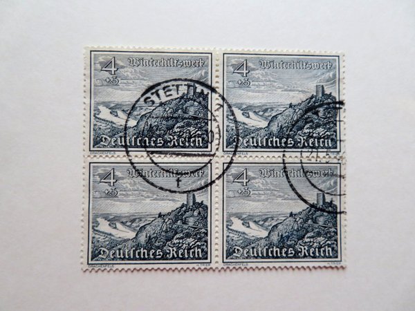 Briefmarke Deutsches Reich 731 o VB