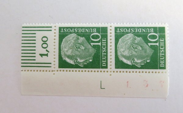 Briefmarke BRD 183 y ** DZ
