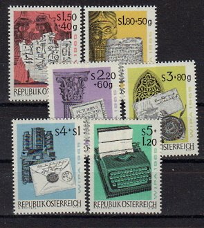 Briefmarken Österreich 1184-89 **