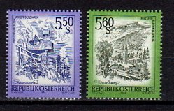 Briefmarken Österreich 1710-11 **