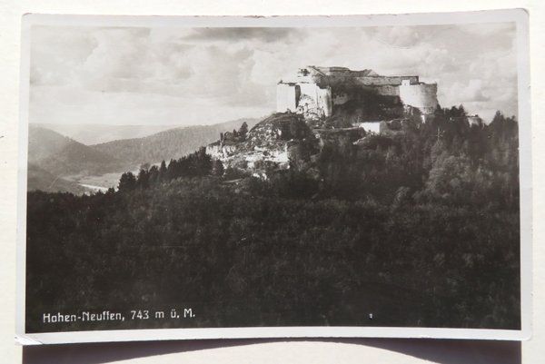 Ansichtskarte Hohen-Neuffen Burg / Festung. Nicht gelaufen.