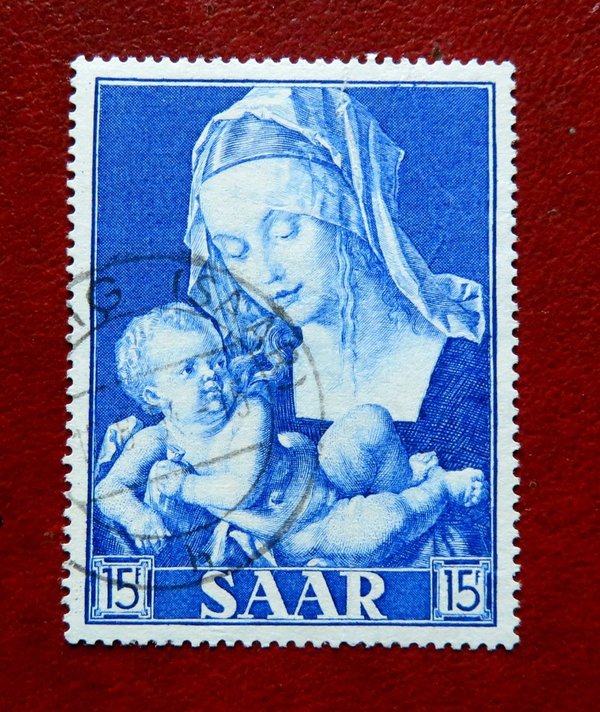 Briefmarke Saarland 353 o