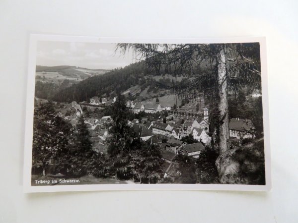 Ansichtskarte Triberg im Schwarzwald. Nicht gelaufen.