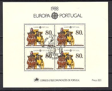 Briefmarken Portugal Block 57 o