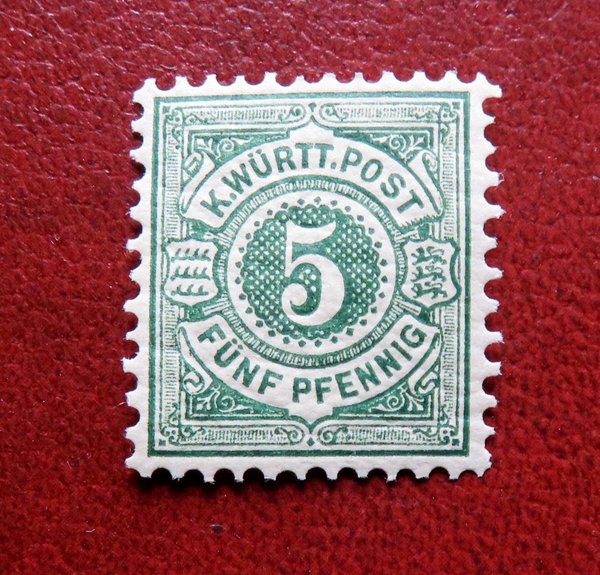 Briefmarke Württemberg 56 **