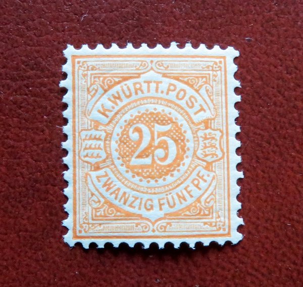 Briefmarke Württemberg 57 **