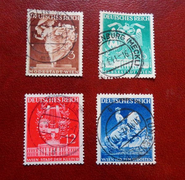 Briefmarke Deutsches Reich 768/71 o