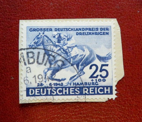 Briefmarke Deutsches Reich 814 o