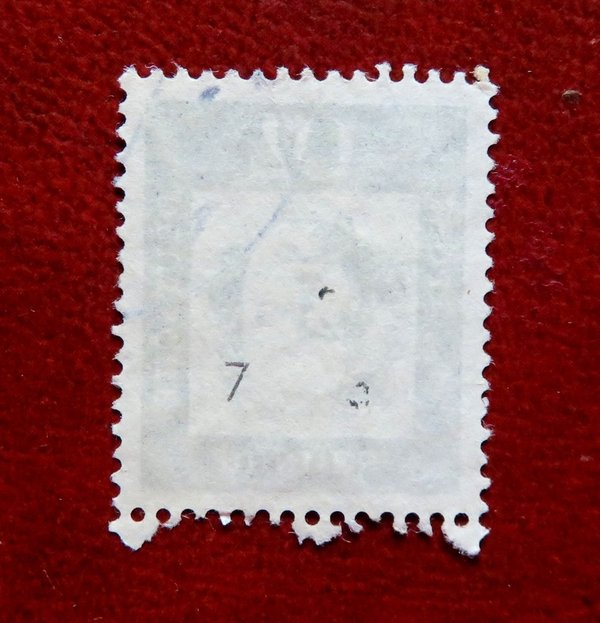 Briefmarke BRD 358 b R  o mit Rollennummer